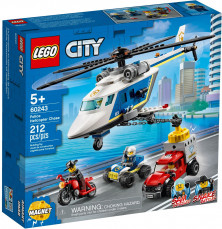 60243 LEGO City Tagaajamine politseikopteril