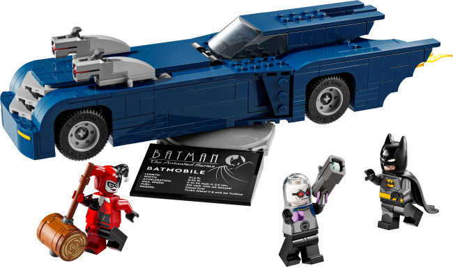 76274 Batman™ koos Batmobile™-ga vs. Harley Quinn™ ja Mr Freeze™