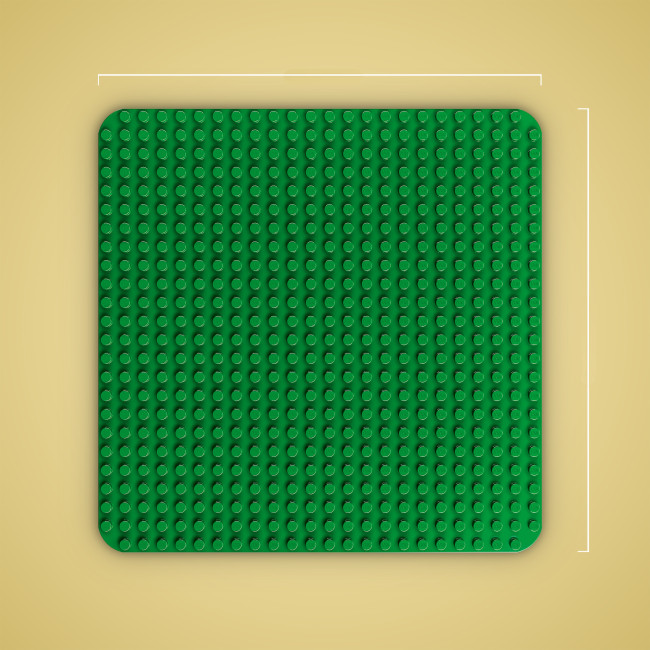 10980 LEGO® DUPLO® Vihreä rakennuslevy