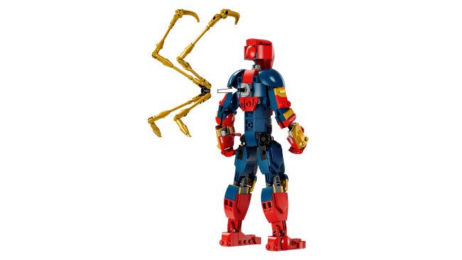 76298 Rakennettava Iron Spider-Man ‑hahmo