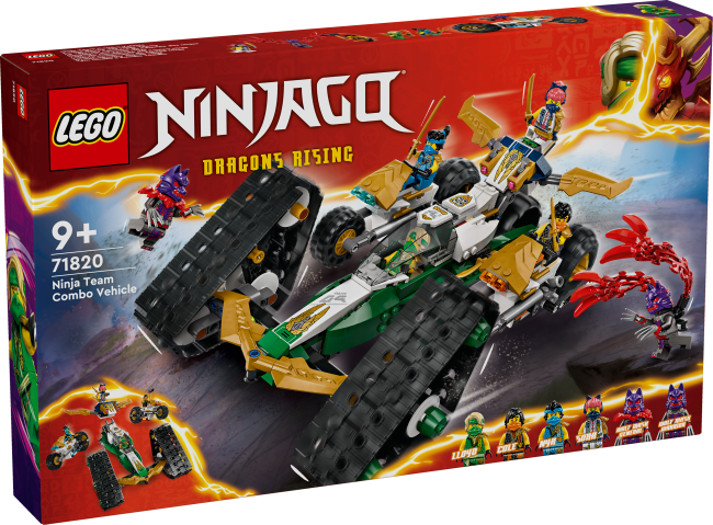 71820 Ninjatiimin monitoimiajoneuvo