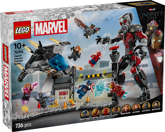 76314 Captain America: Civil War Toimintataistelu