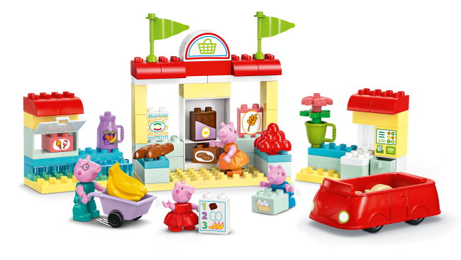 10434 Põrsas Peppa supermarket