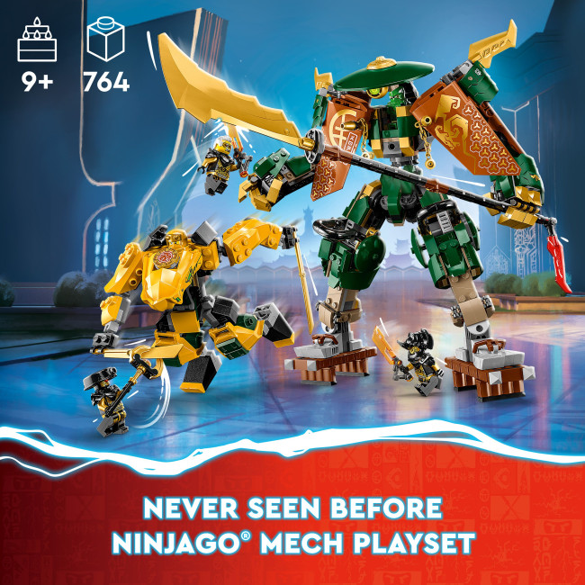 71794 Lloyd un Arin nindzju komandas roboti