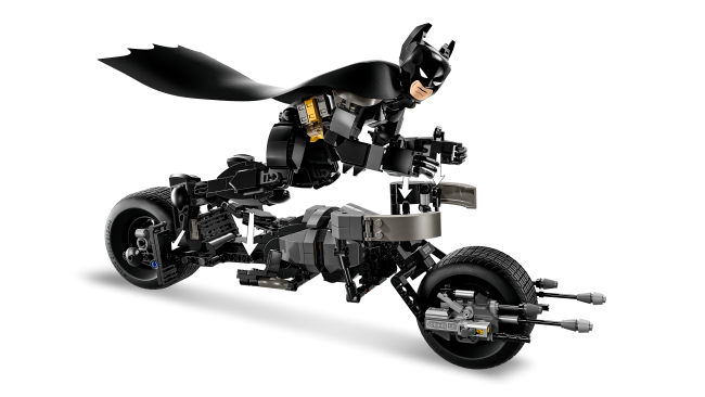 76273 Rakennettava Batman™-hahmo ja Batpod-pyörä