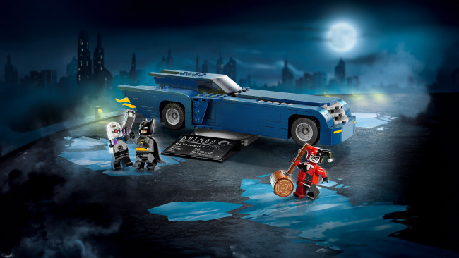 76274 Batman™ koos Batmobile™-ga vs. Harley Quinn™ ja Mr Freeze™