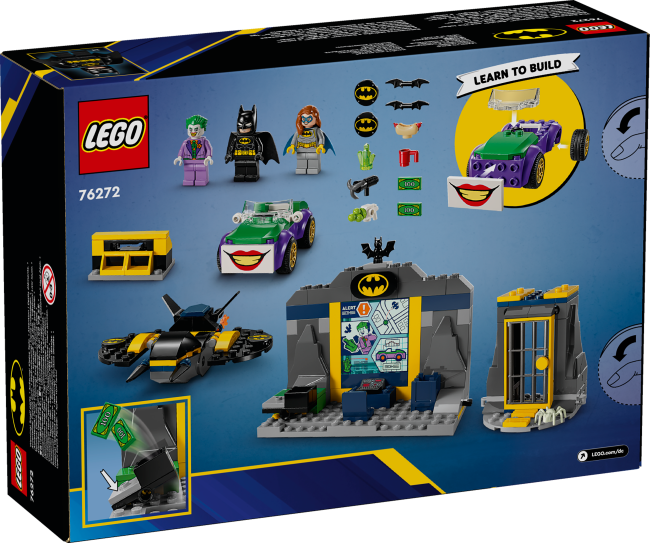 76272 Batcave™ koos Batman™-i, Batgirl™-i ja The Joker™-iga