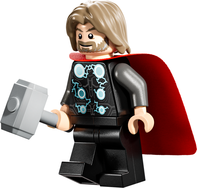 76313 MARVEL logotips un minifigūras