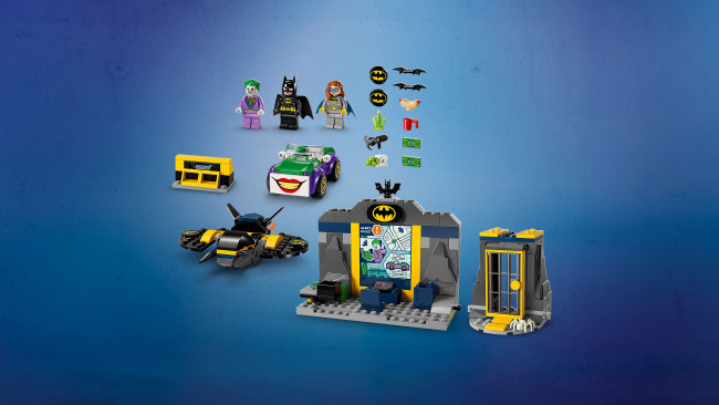 76272 Batcave™ koos Batman™-i, Batgirl™-i ja The Joker™-iga