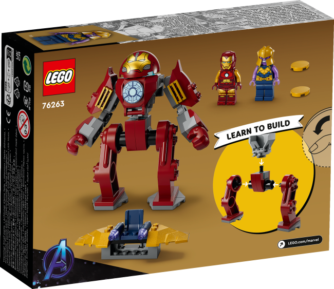 76263 Iron Man Hulkbuster pret Thanos