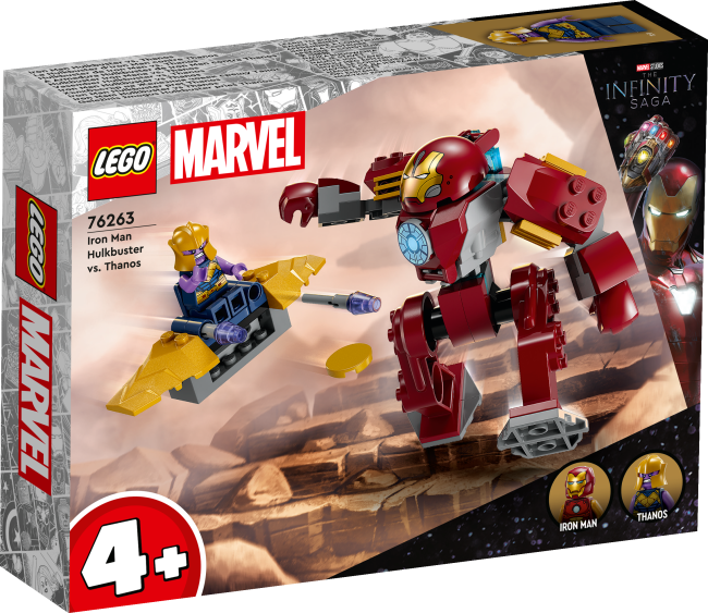 76263 Iron Man Hulkbuster pret Thanos