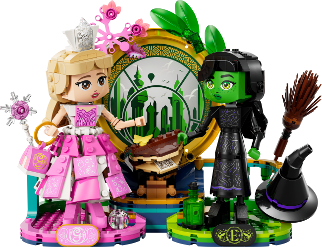 75682 Elphaba ja Glinda figuurid