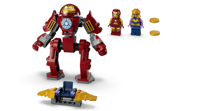 76263 Iron Man Hulkbuster pret Thanos