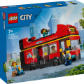 60407 LEGO  City Sarkans divstāvu ekskursiju autobuss