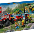 60412 LEGO  City Nelivetopaloauto ja pelastusvene