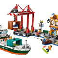 60422 LEGO  City Морская гавань с грузовым судном