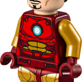 76287 LEGO Super Heroes Iron Man koos ratta ja The Hulkiga