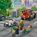 60319 LEGO  City Sammutustehtävä ja poliisin takaa-ajoyksikkö