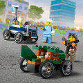 60459 LEGO  City Lidmašīna pret Slimnīcas gultu: sacīkšu auto komplekts