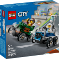 60459 LEGO  City Lidmašīna pret Slimnīcas gultu: sacīkšu auto komplekts