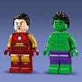 76287 LEGO Super Heroes Iron Man koos ratta ja The Hulkiga