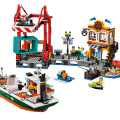 60422 LEGO  City Морская гавань с грузовым судном