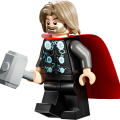 76313 LEGO Super Heroes MARVEL logotips un minifigūras