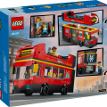 60407 LEGO  City Punainen kaksikerroksinen turistibussi