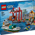 60422 LEGO  City Merisatama ja rahtilaiva