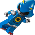 77002 LEGO Sonic Cyclone vastaan Metal Sonic