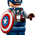 76313 LEGO Super Heroes MARVEL logotips un minifigūras