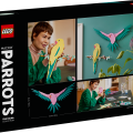 31211 LEGO ART Faunas kolekcija – Makao papagaiļi