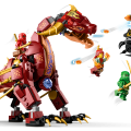 71793 LEGO Ninjago Heatwave: pārveidojams Lavas pūķis