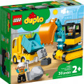 10931 LEGO DUPLO Town Veok ja roomikekskavaator