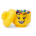 40320803 LEGO  suur peakujuline hoiuklots Happy Girl