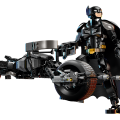 76273 LEGO Super Heroes Būvējama Betmena figūra un Bat-Pod motocikls