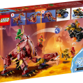 71793 LEGO Ninjago Heatwave: pārveidojams Lavas pūķis