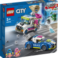 60314 LEGO  City Poliisin takaa-ajama jäätelöauto