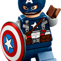 76313 LEGO Super Heroes MARVEL logotips un minifigūras