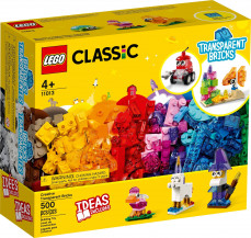 11013 LEGO Classic  Läbipaistvad loovmänguklotsid