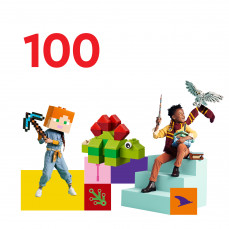 KINK100 LEGO Kinkekaart 100 Eurot
